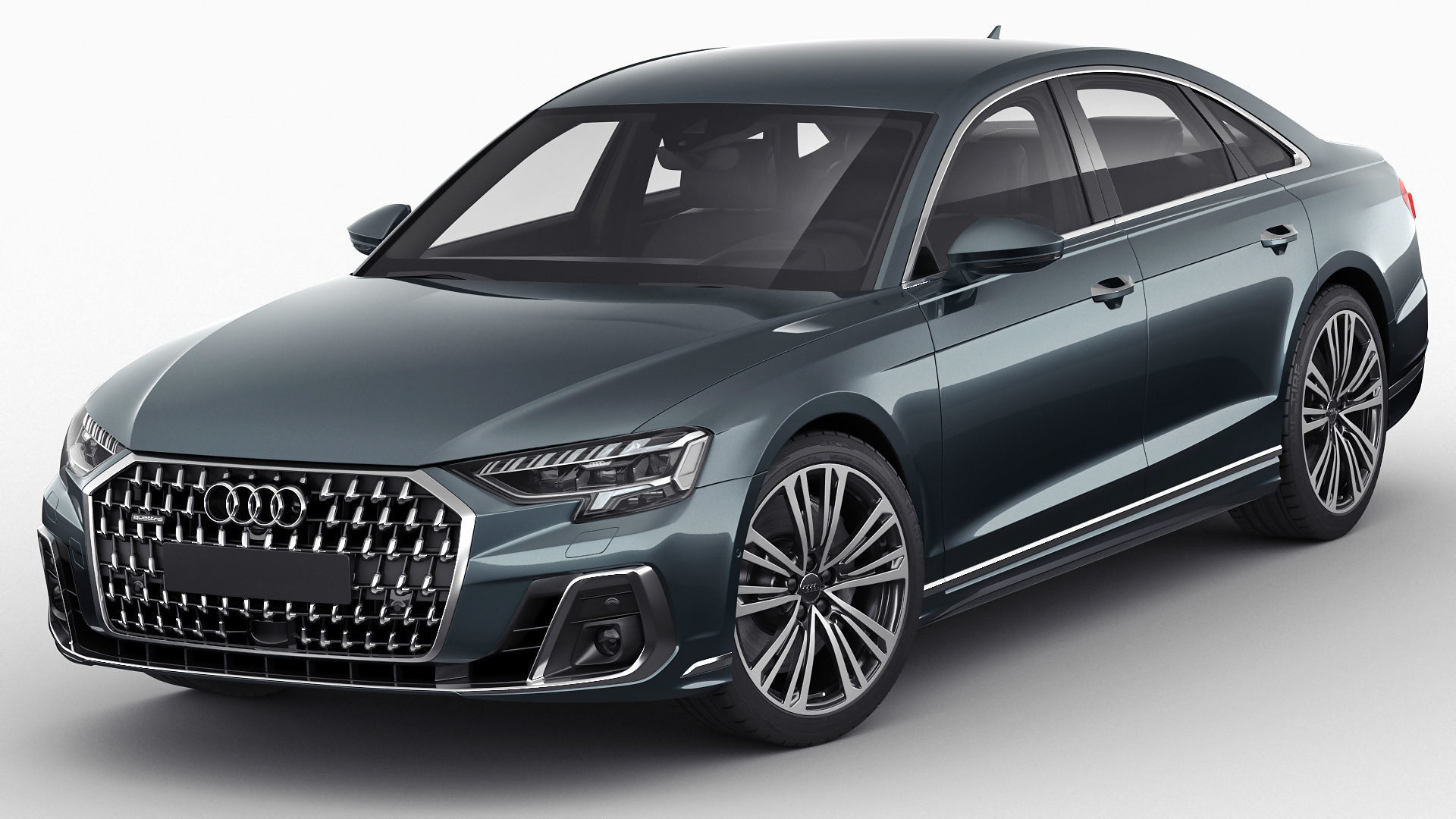 Audi A8 and A8L 2022 3D model_1