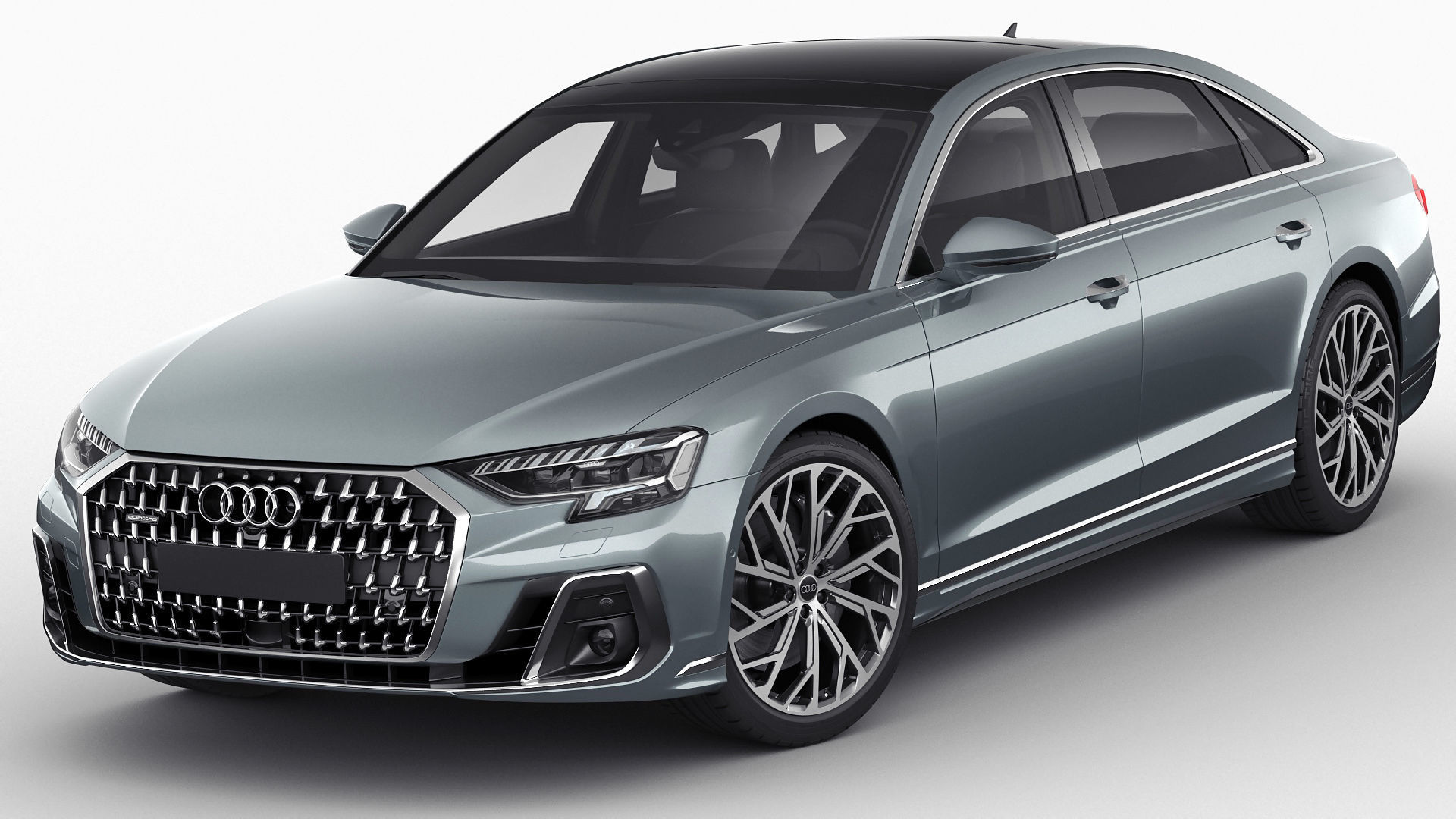 Audi A8 and A8L 2022 3D model_2