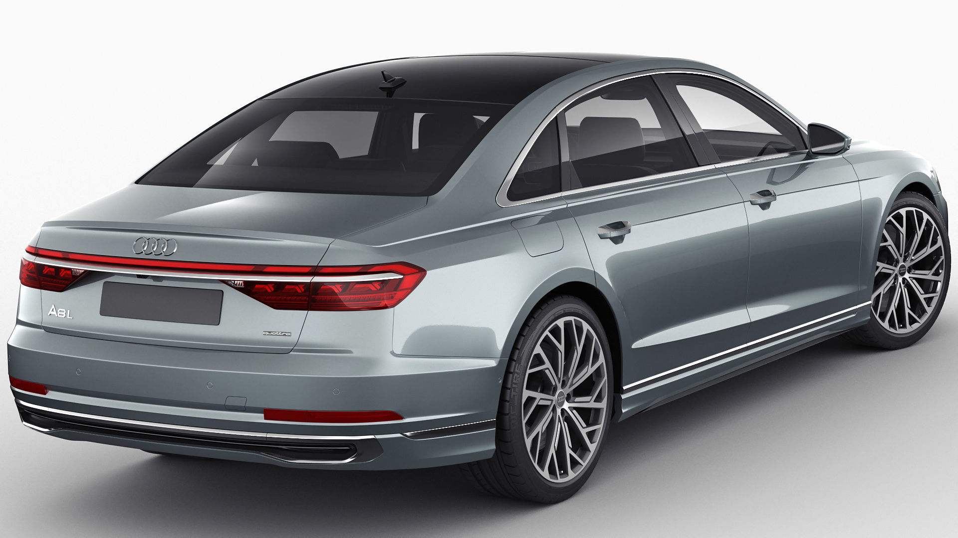 Audi A8 and A8L 2022 3D model_4