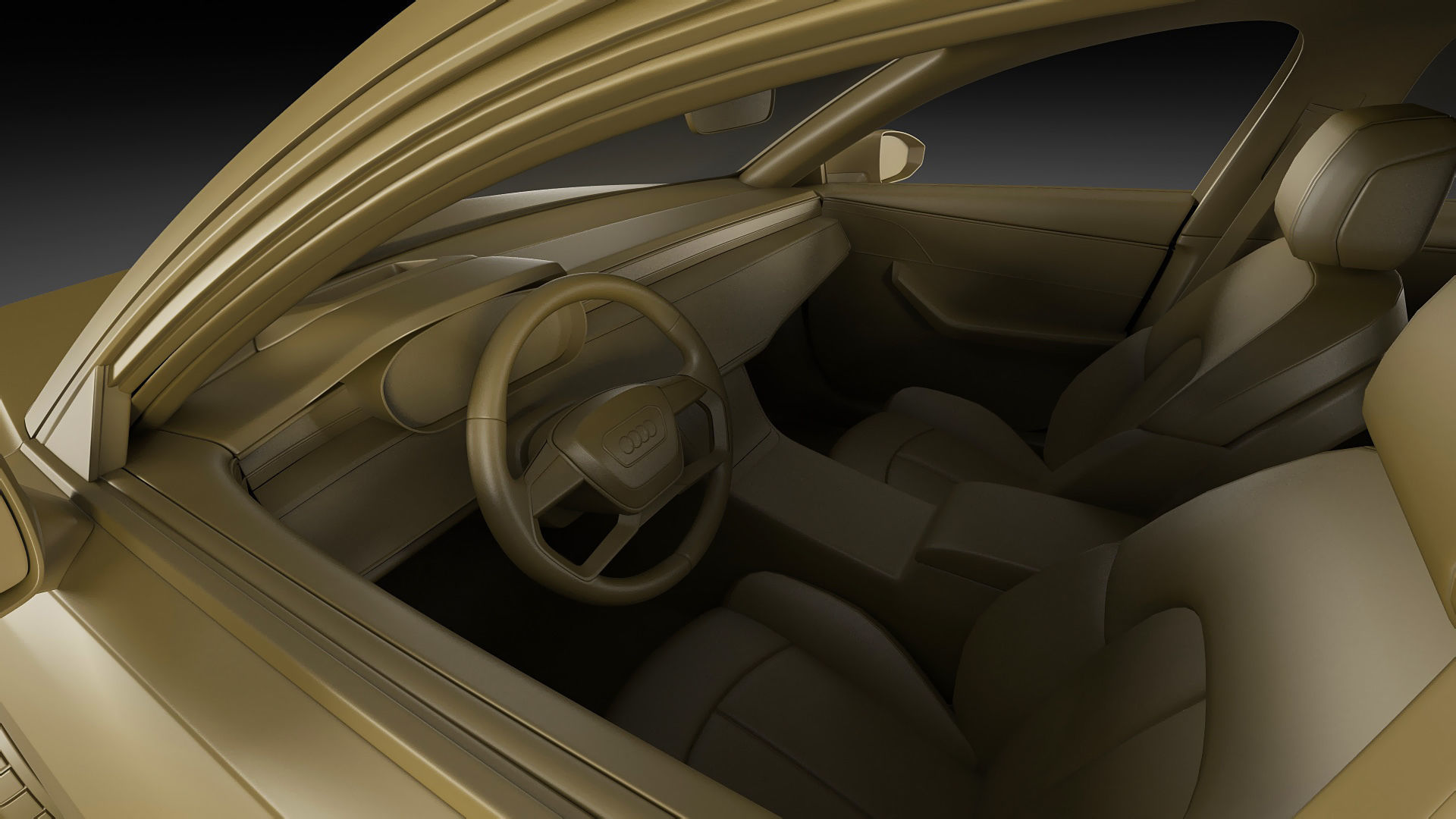 Audi A8 and A8L 2022 3D model_35