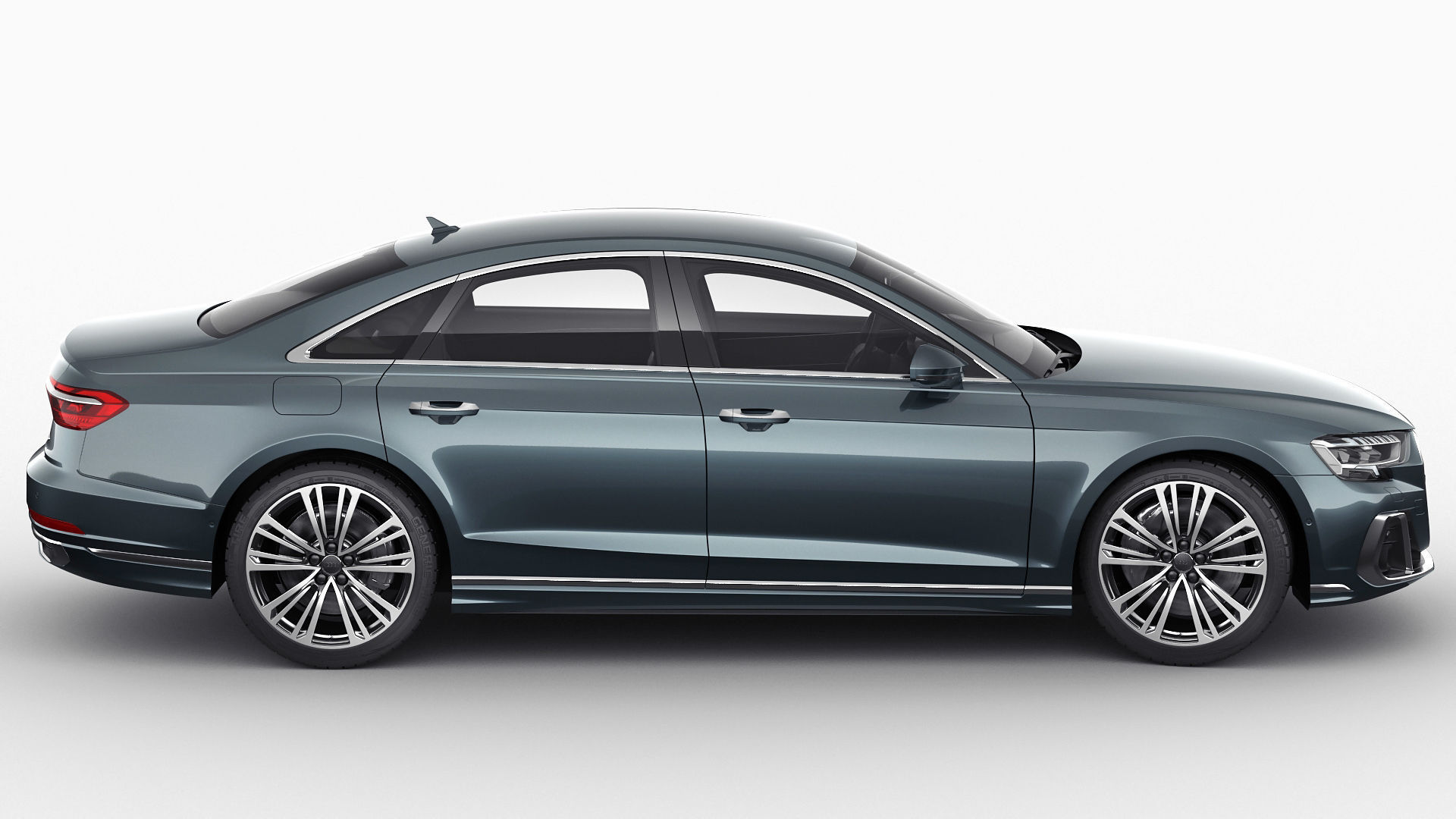 Audi A8 and A8L 2022 3D model_5