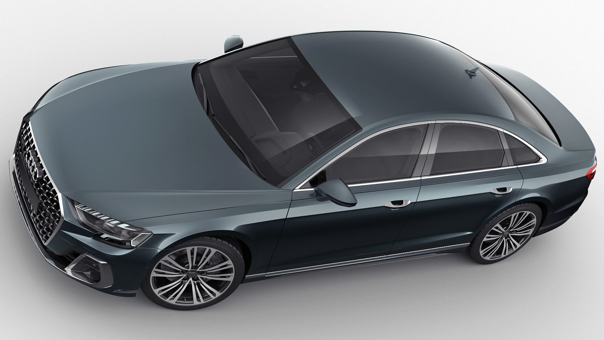 Audi A8 and A8L 2022 3D model_11