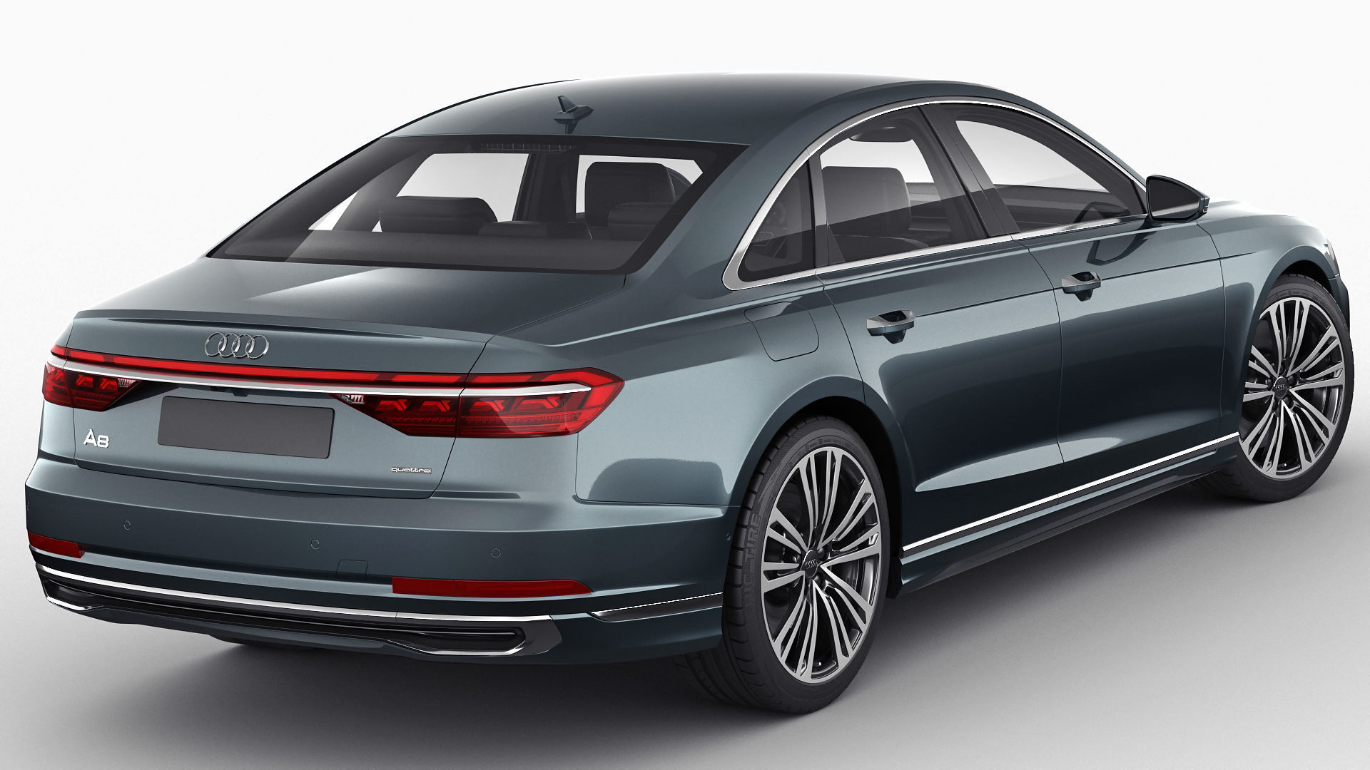 Audi A8 and A8L 2022 3D model_3