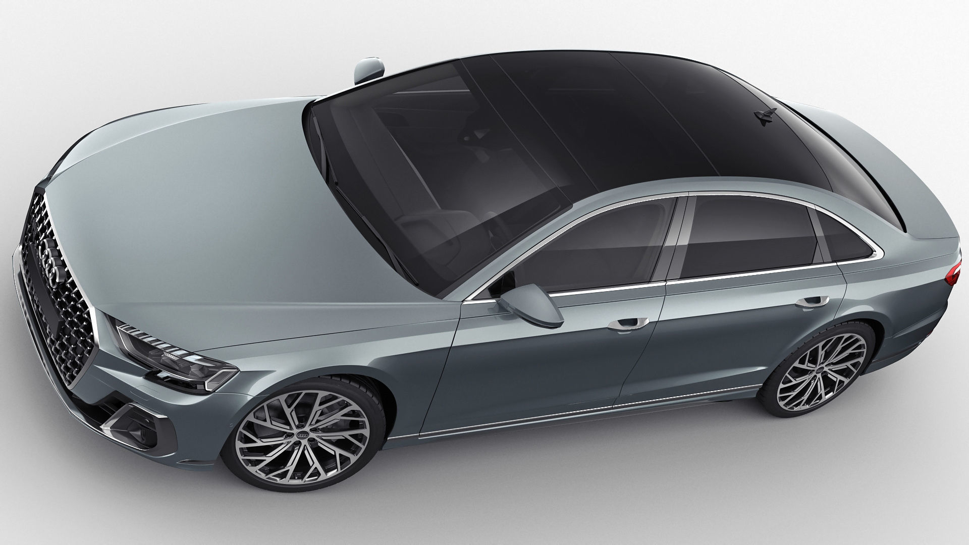 Audi A8 and A8L 2022 3D model_12