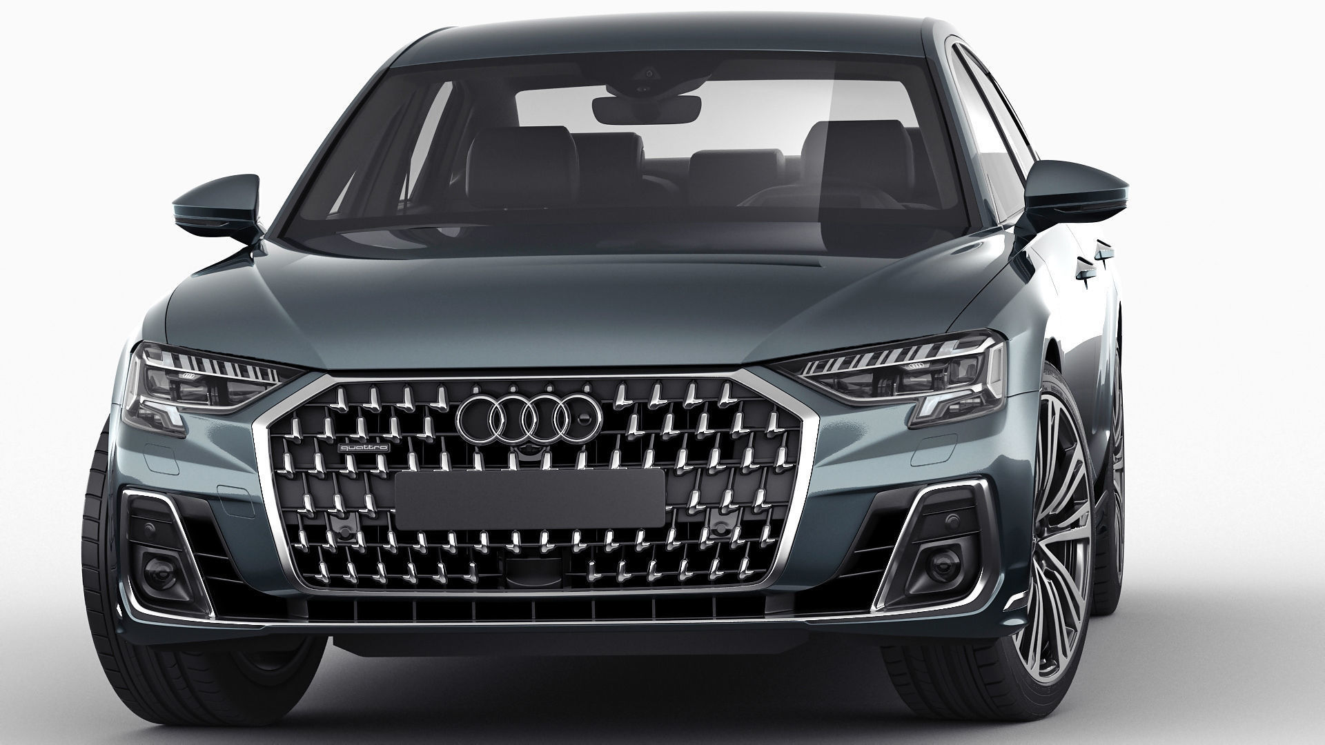 Audi A8 and A8L 2022 3D model_22