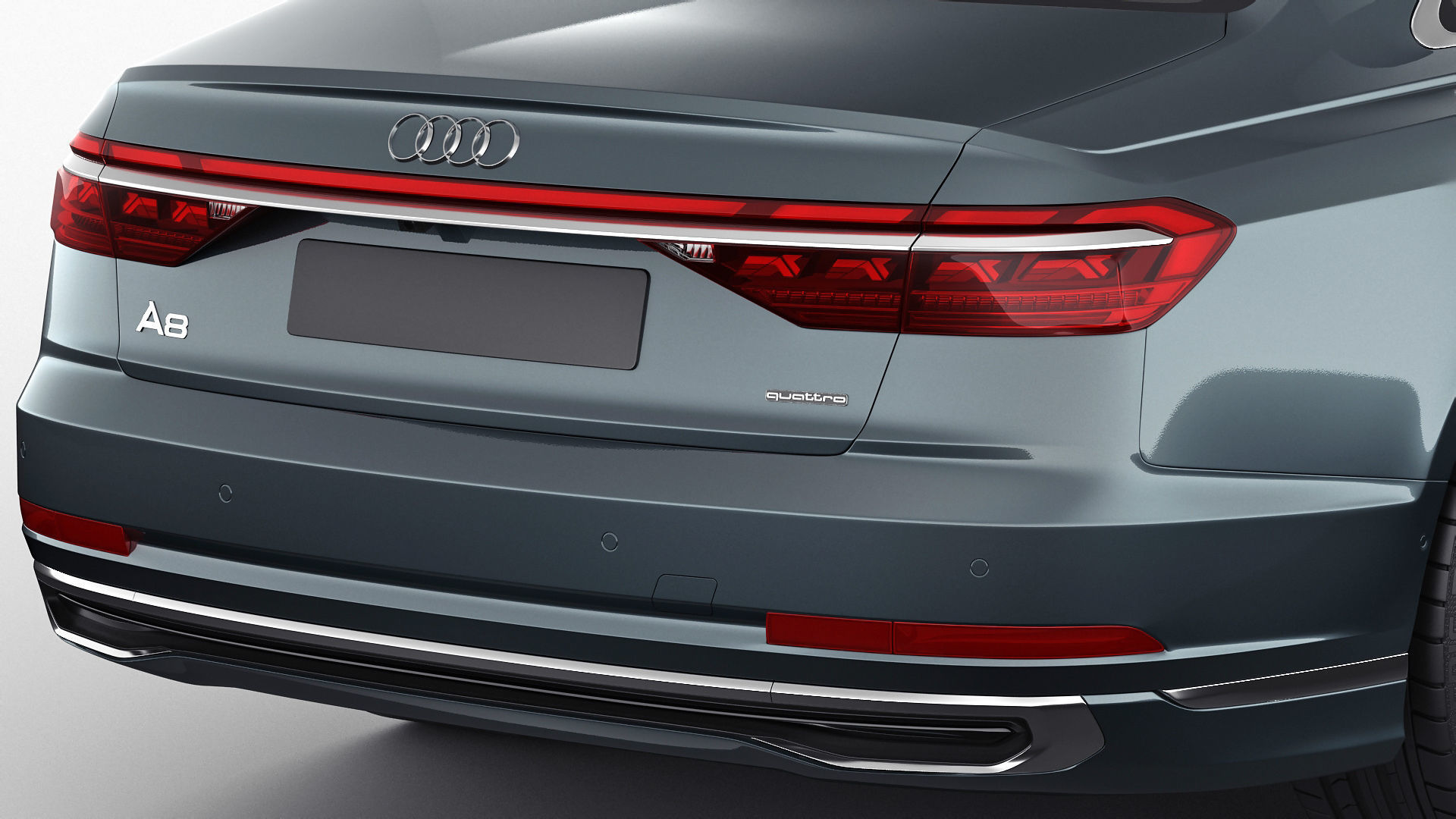 Audi A8 and A8L 2022 3D model_9