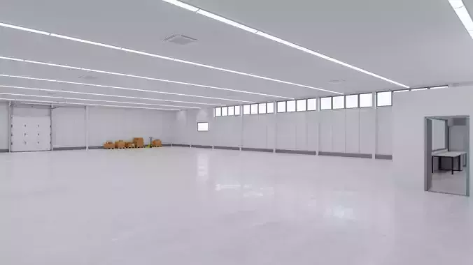 Industrial Warehouse Interior 16