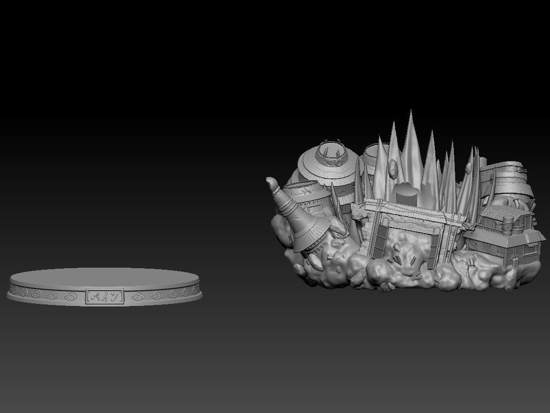 Pain Bust - 3D printable  3D print model_5