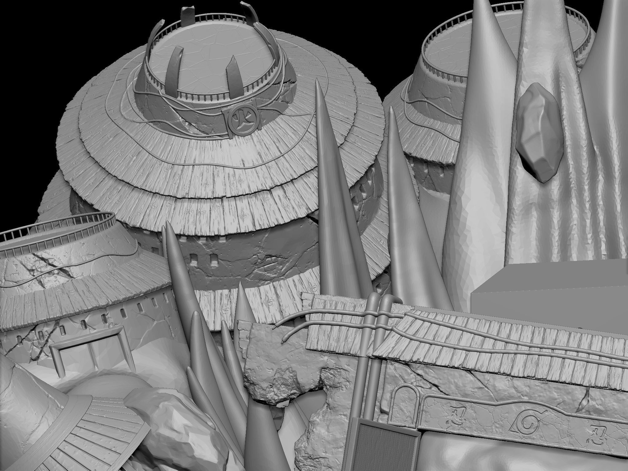 Pain Bust - 3D printable  3D print model_7