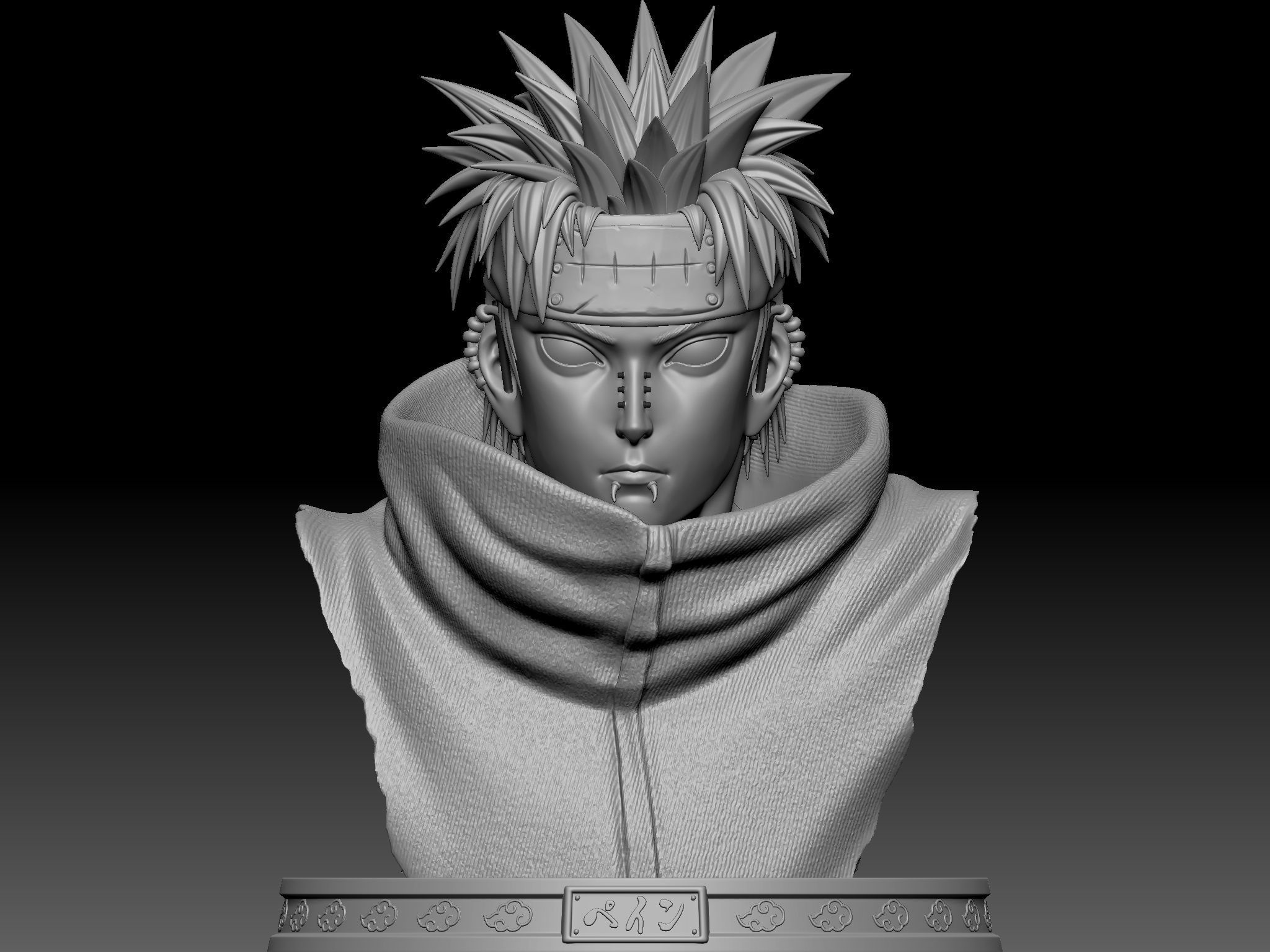 Pain Bust - 3D printable  3D print model_4