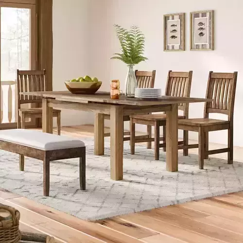 Myricks Solid Oak Dining Table