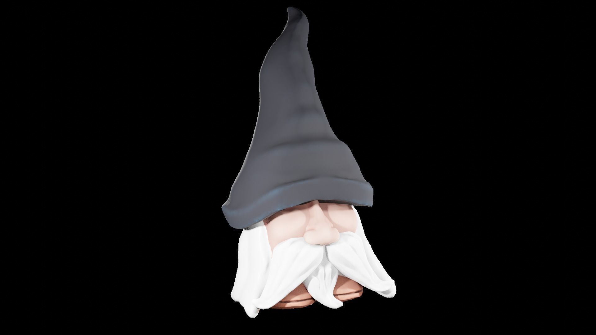 wizard gnome 3D model_1