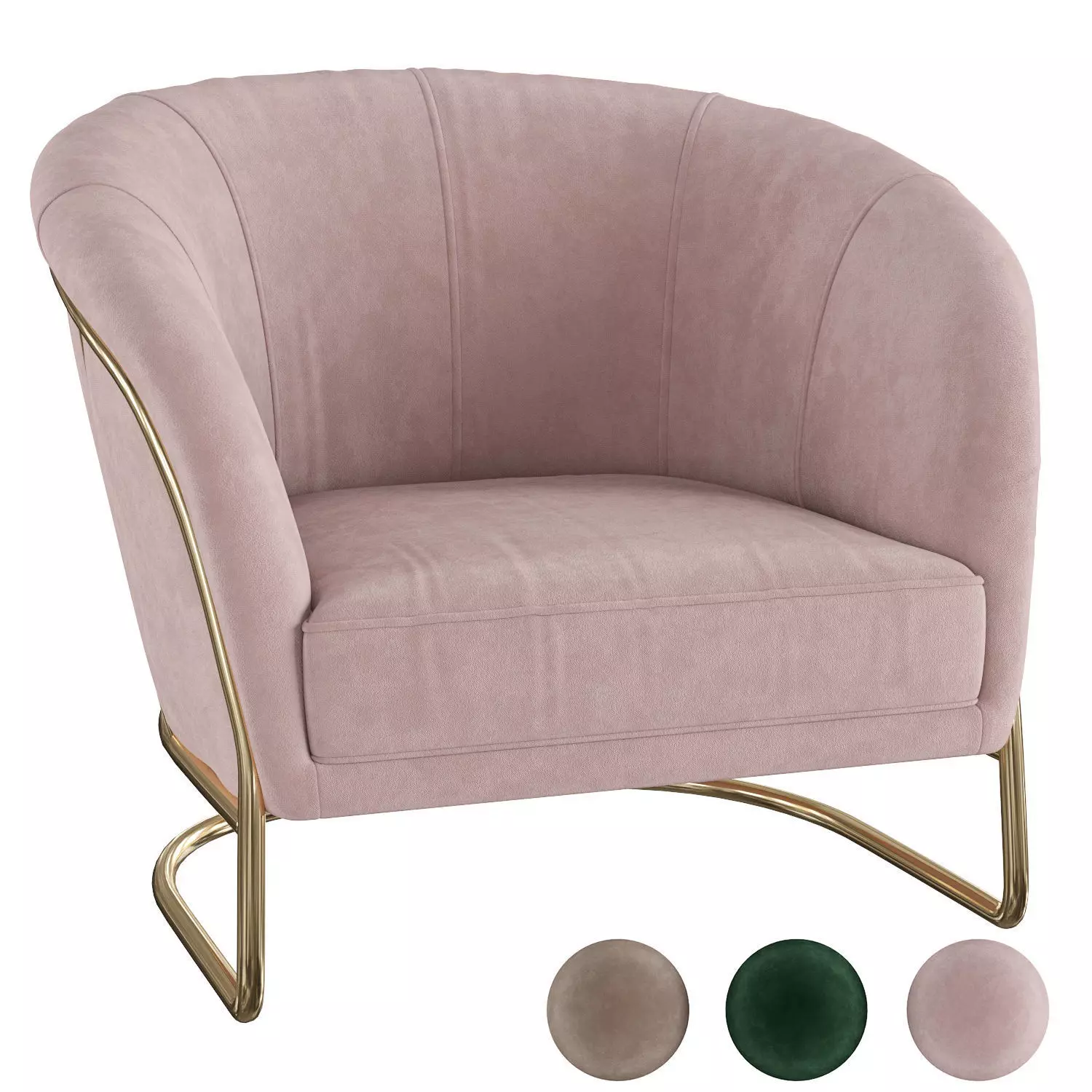 Arm chair Alyson 3D model
