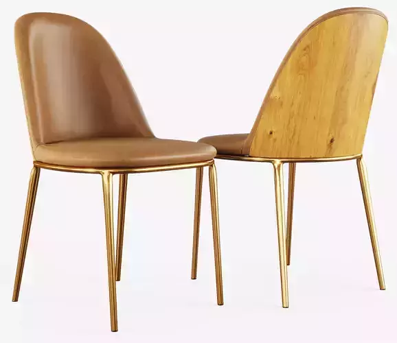 Lea Side Chair 3D model