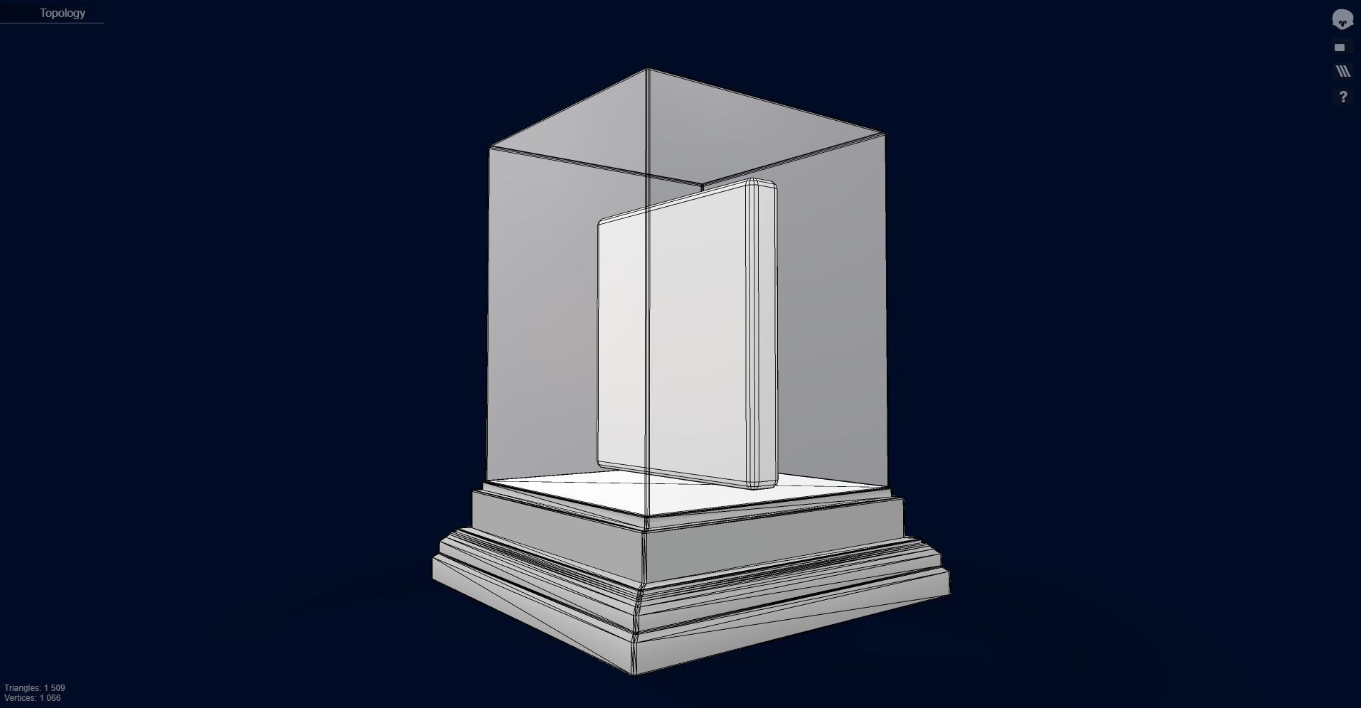 Mutant Ape 10 Gold Club Low-poly 3D model_11