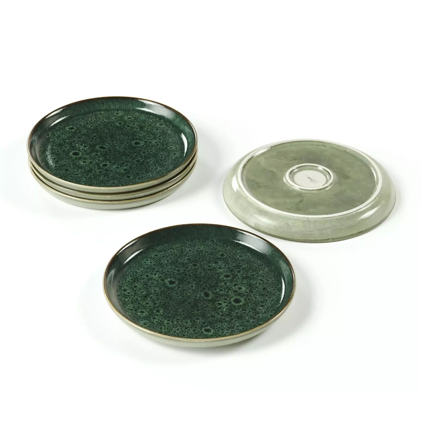 Bitz - Gastro plate 21 cm green 3D model_0