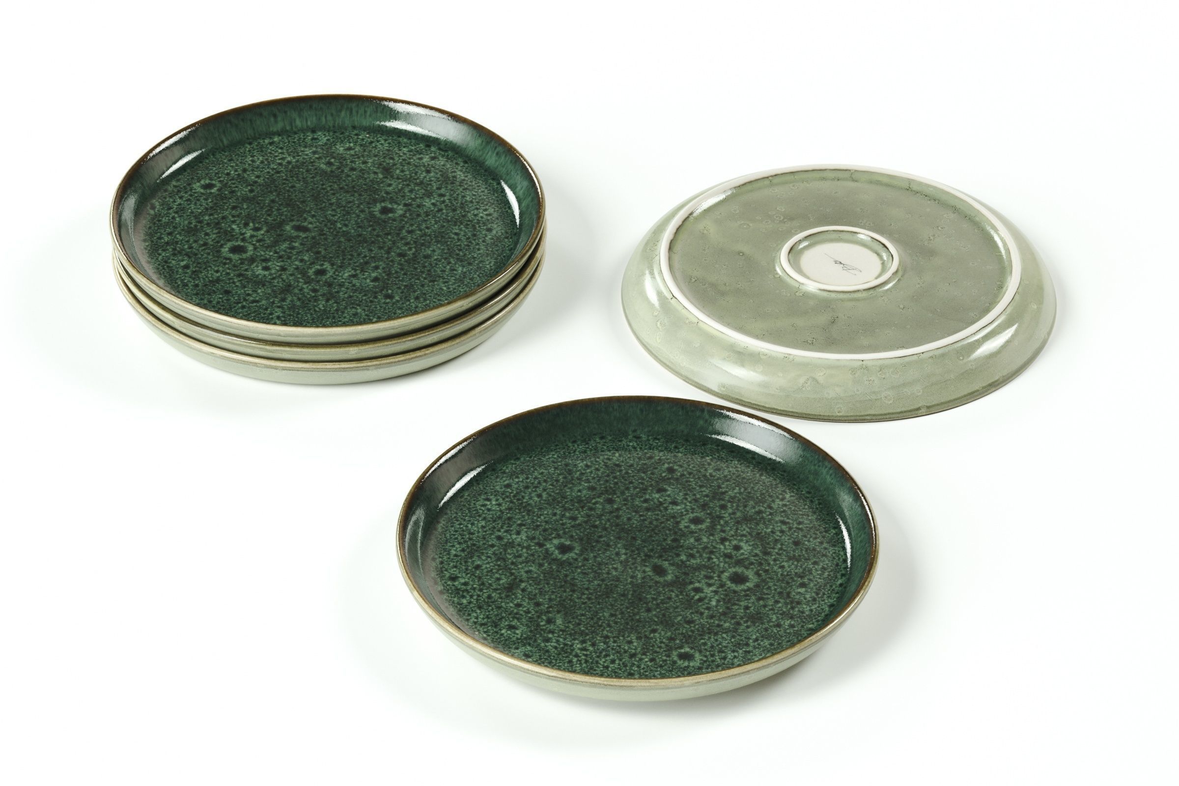 Bitz - Gastro plate 21 cm green 3D model_1