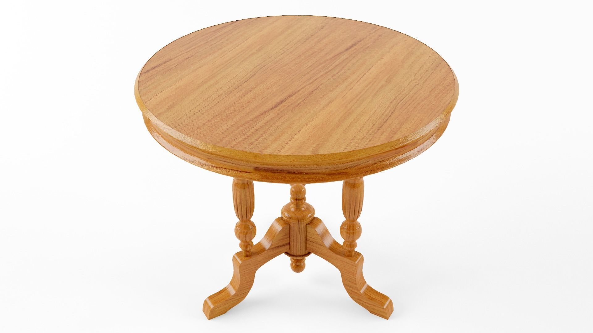 coffee table 3D model_2