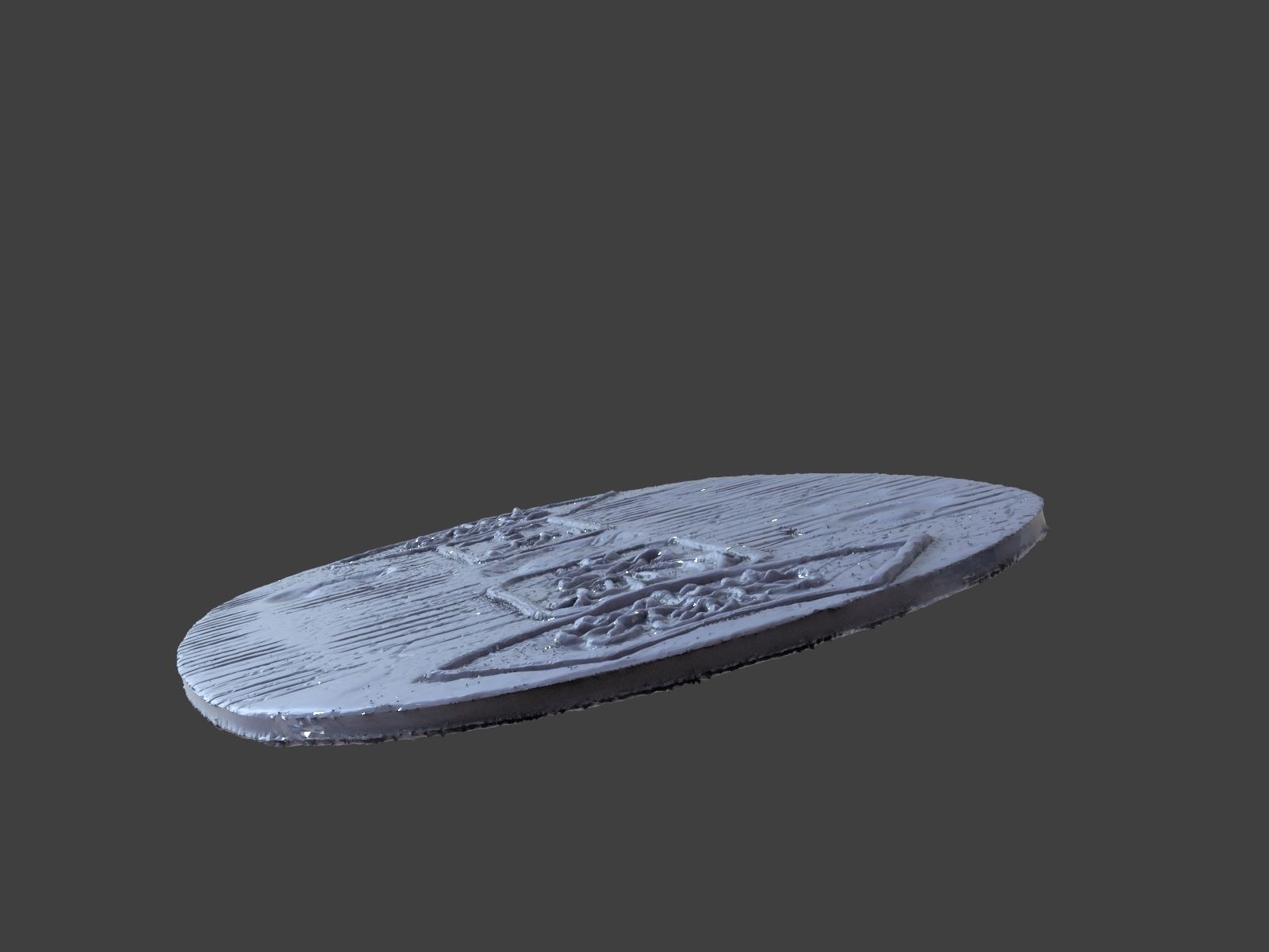 Gold Coin Koban 3D print model_26