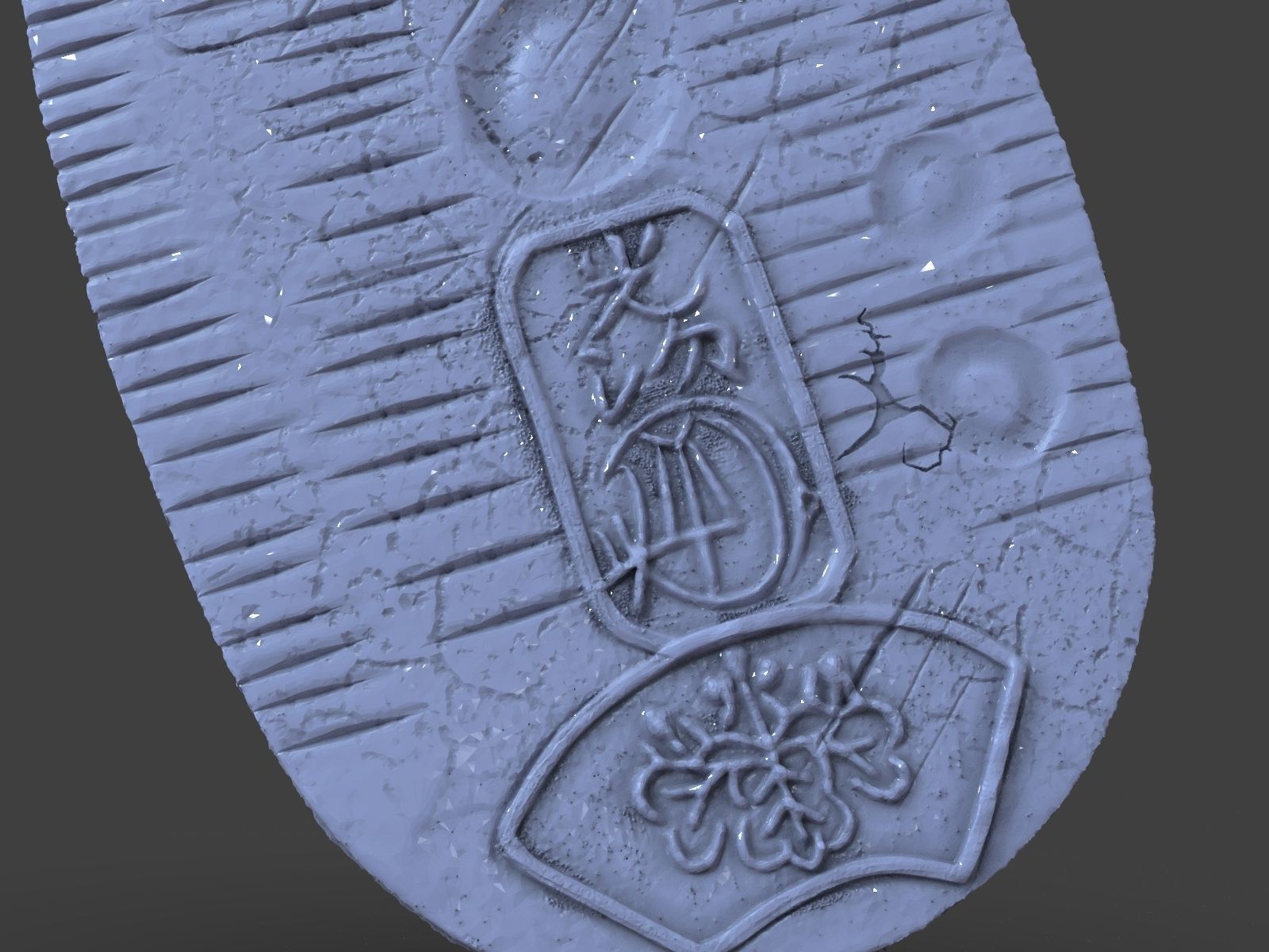 Gold Coin Koban 3D print model_27