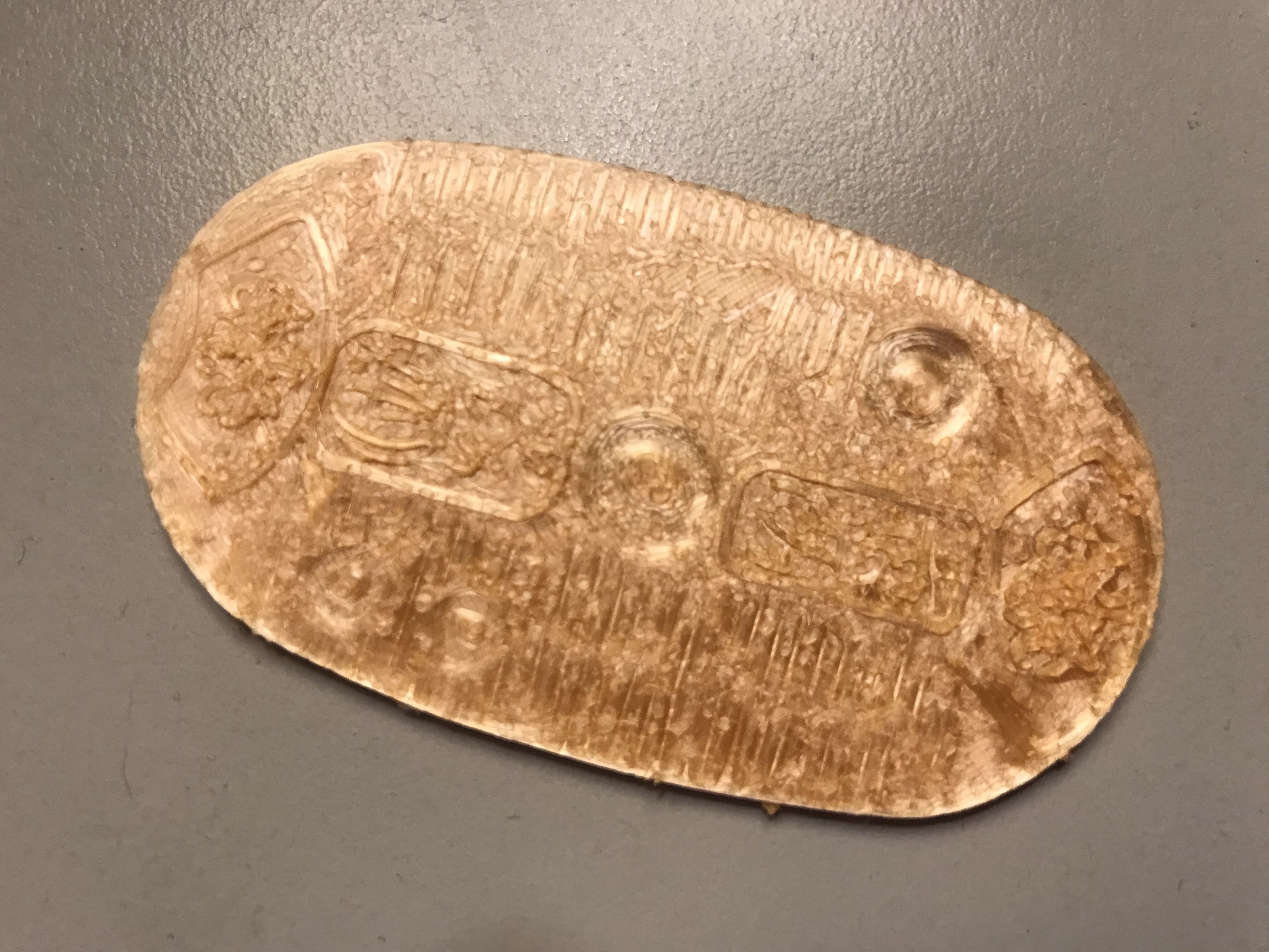 Gold Coin Koban 3D print model_14