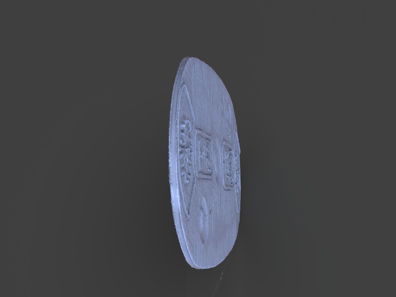 Gold Coin Koban 3D print model_25