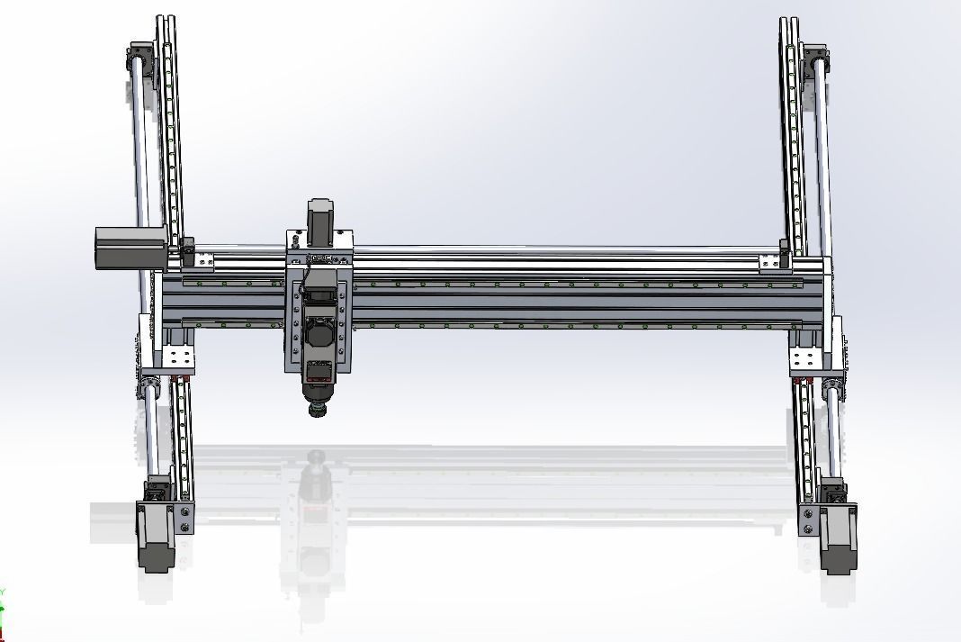 DIY CNC ROUTER - 1600x2150mm 3D model_4