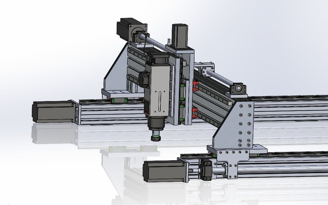 DIY CNC ROUTER - 1600x2150mm 3D model_2