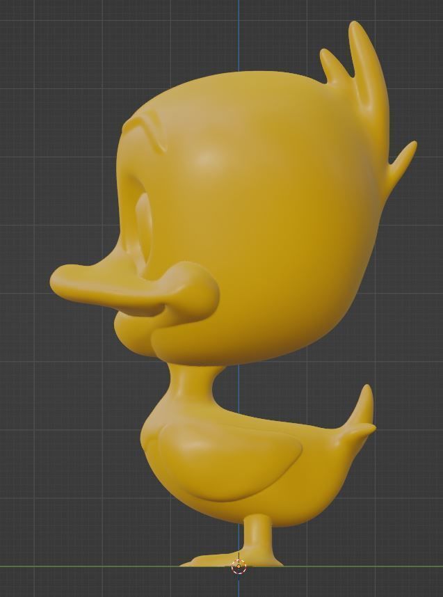 Patinho duck 3D print model_2