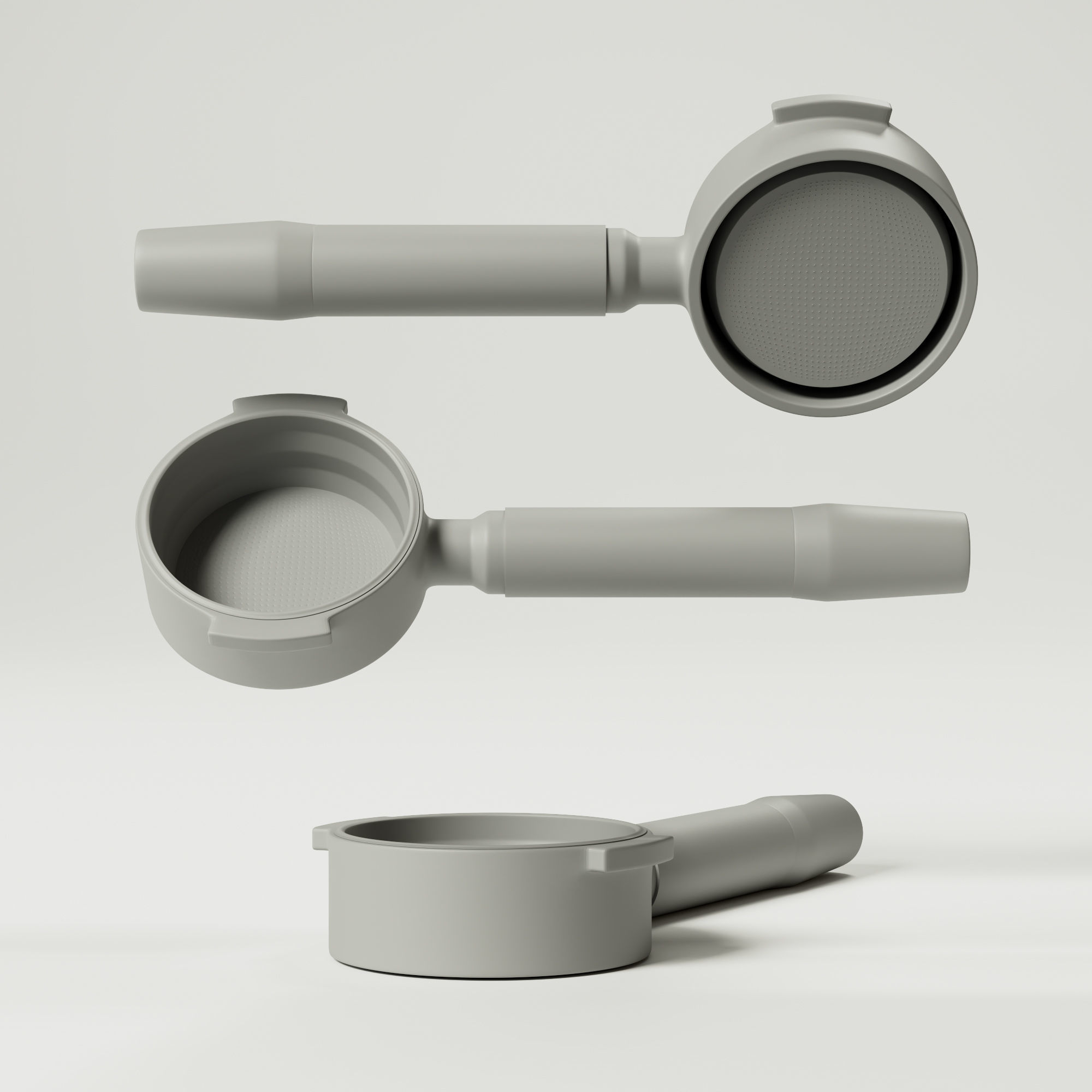 Porta Filter 3D model_1