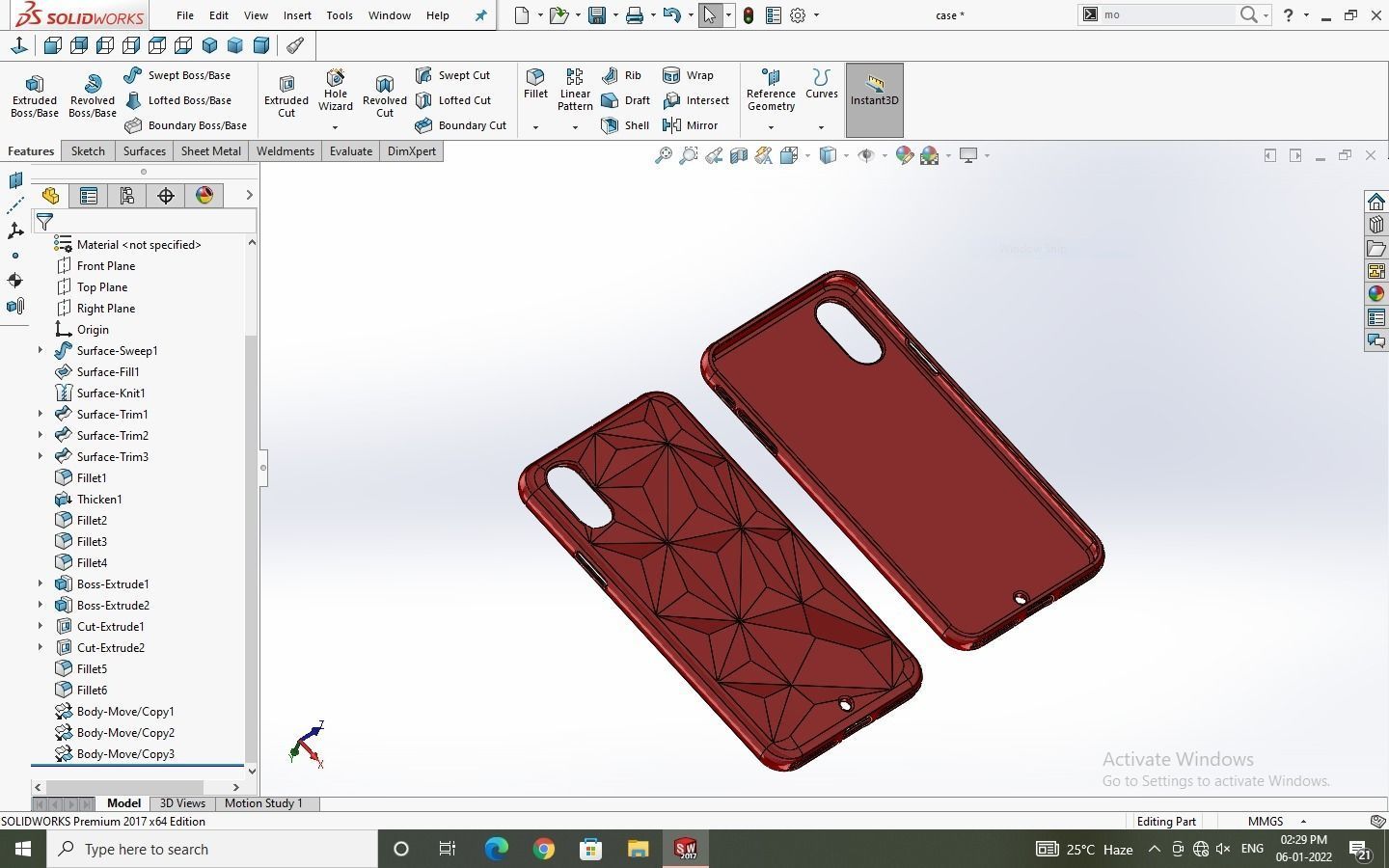 Mobile Casing 3D model_3