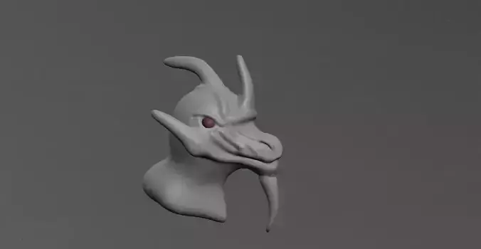 Dragon bunny head