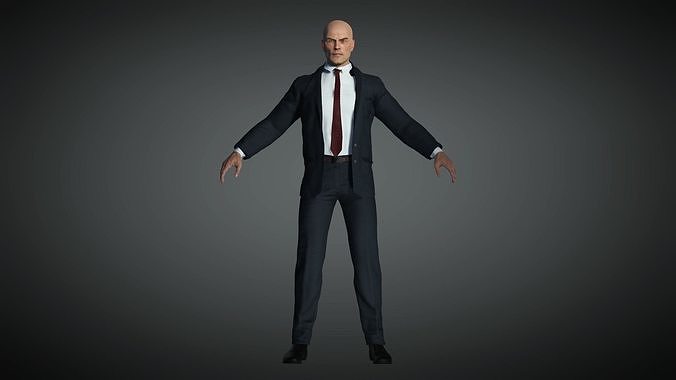 AAA Realistic Male Character 24 Low-poly 3D model