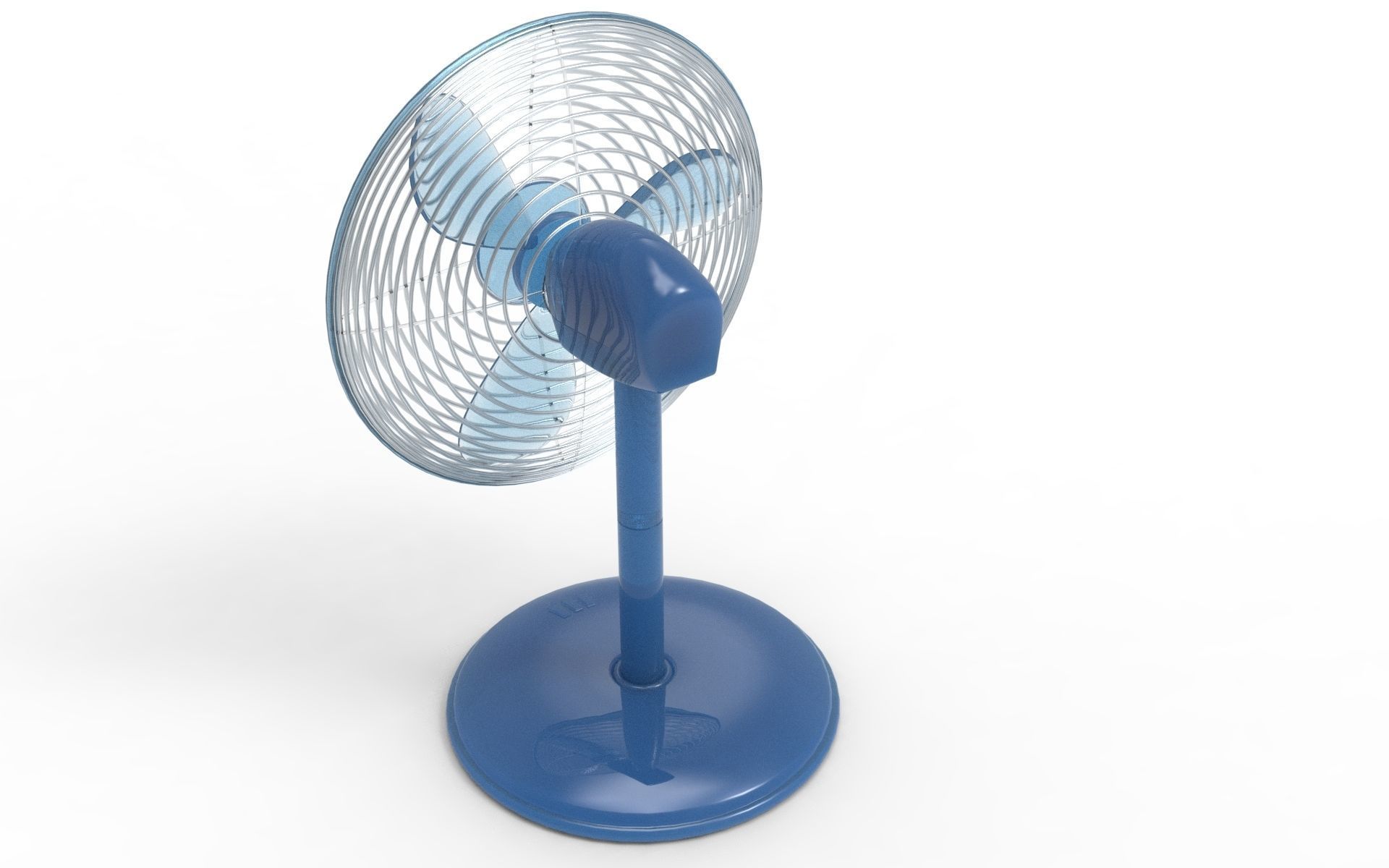 Cooling fan 3D model_4