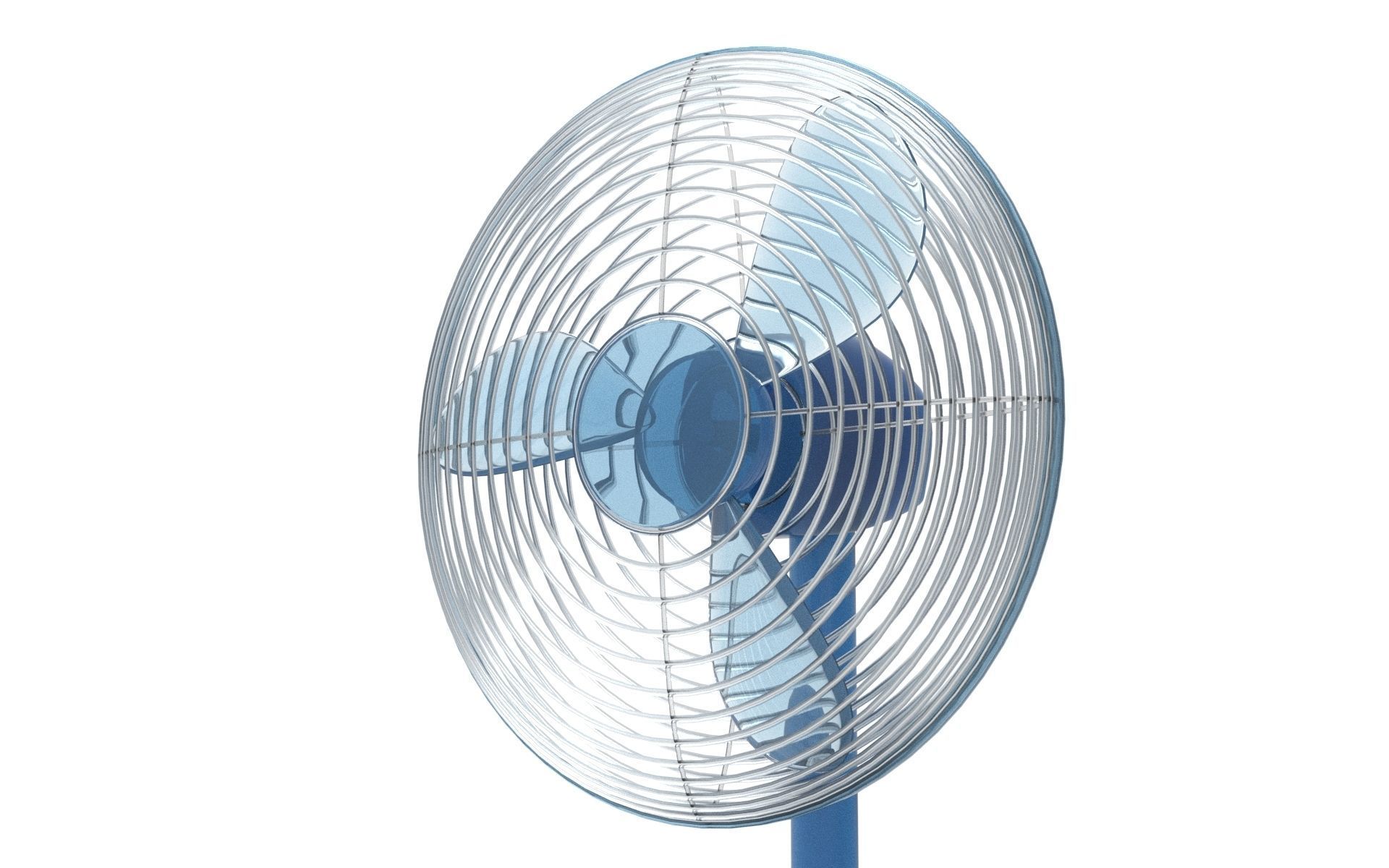 Cooling fan 3D model_1