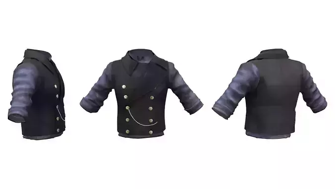 Mens Pinkerton Vest with Shirt Combo