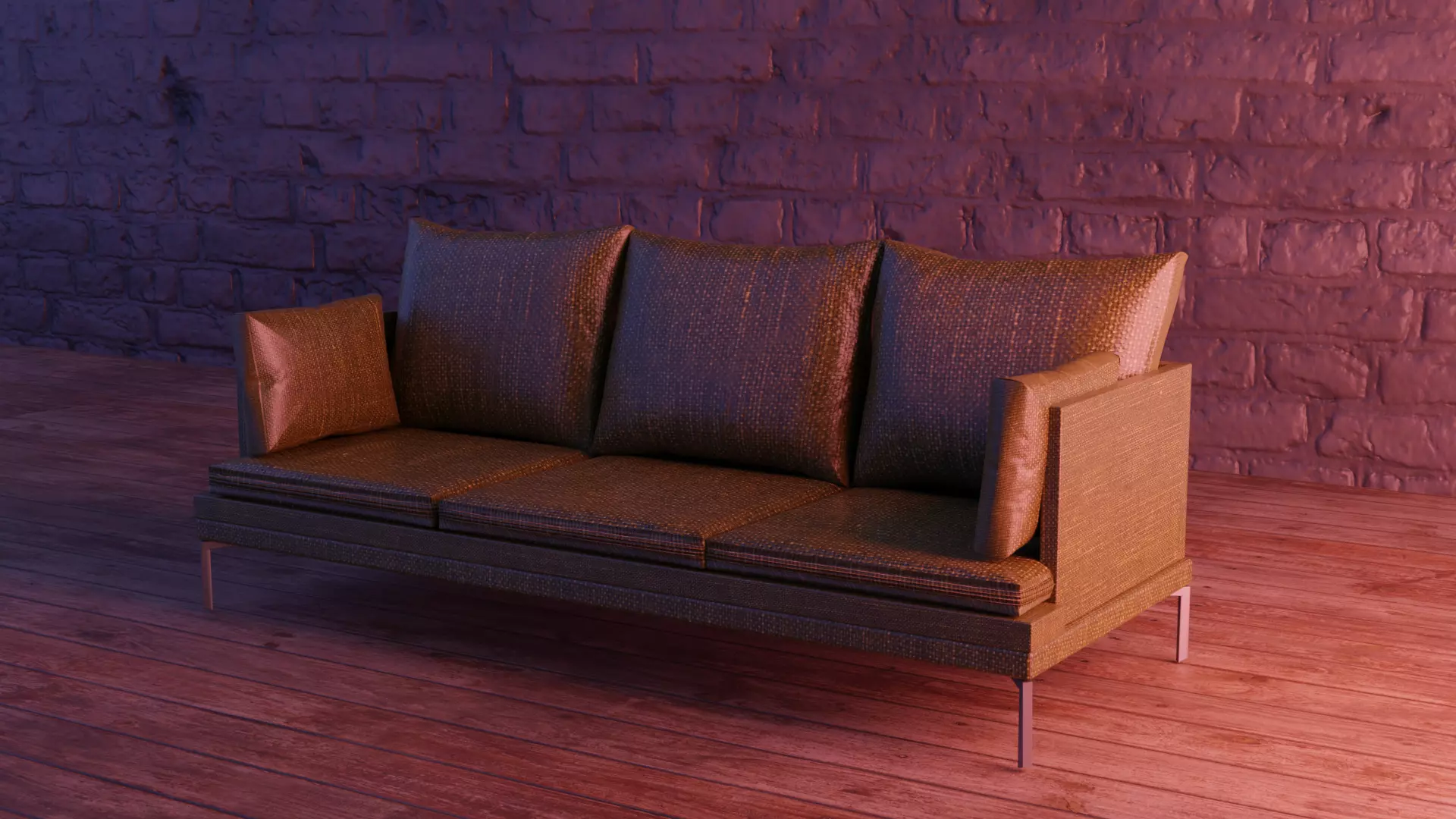 Couch Render sofa 3D model_0