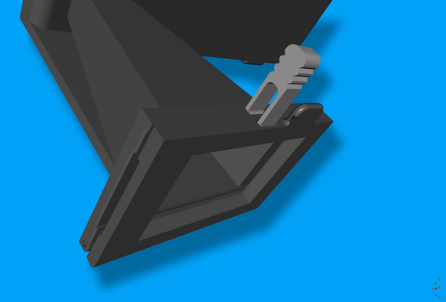 Simple 35 mm Films Scanner for iPhone 11 3D print model_5