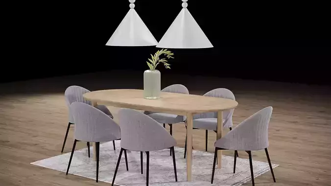 COMFORTABLE DINING SET