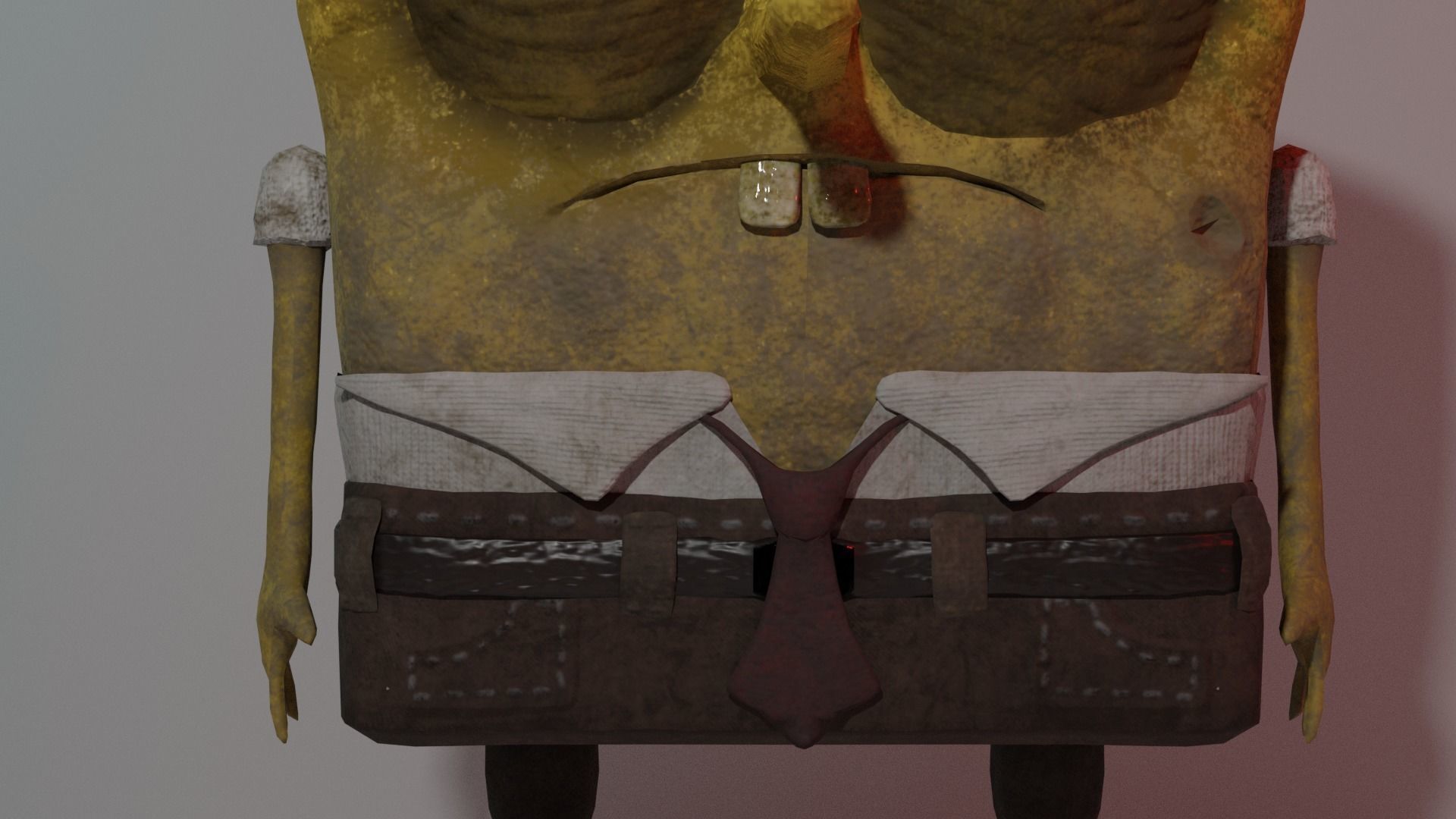 SpongeBob squarepants character 3D model_2