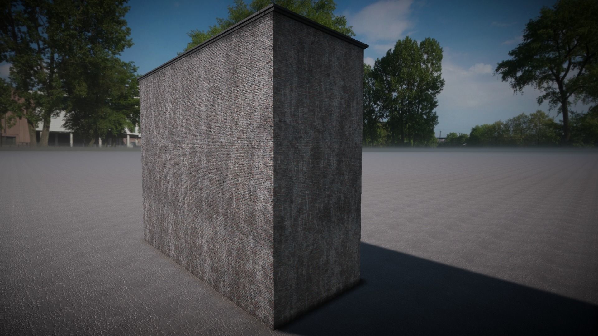 Pack of buildings for the game Low-poly 3D model_22