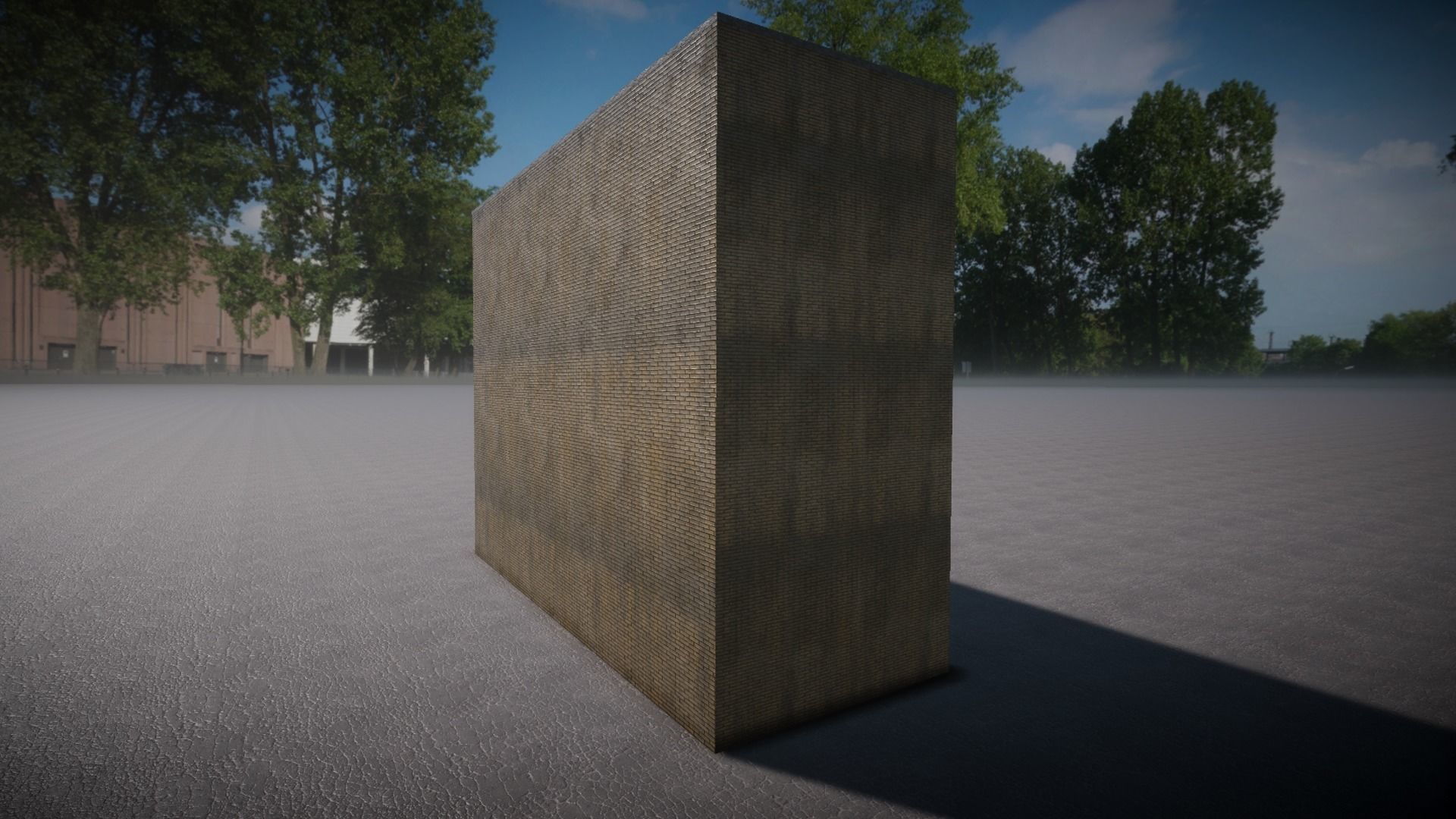 Pack of buildings for the game Low-poly 3D model_14