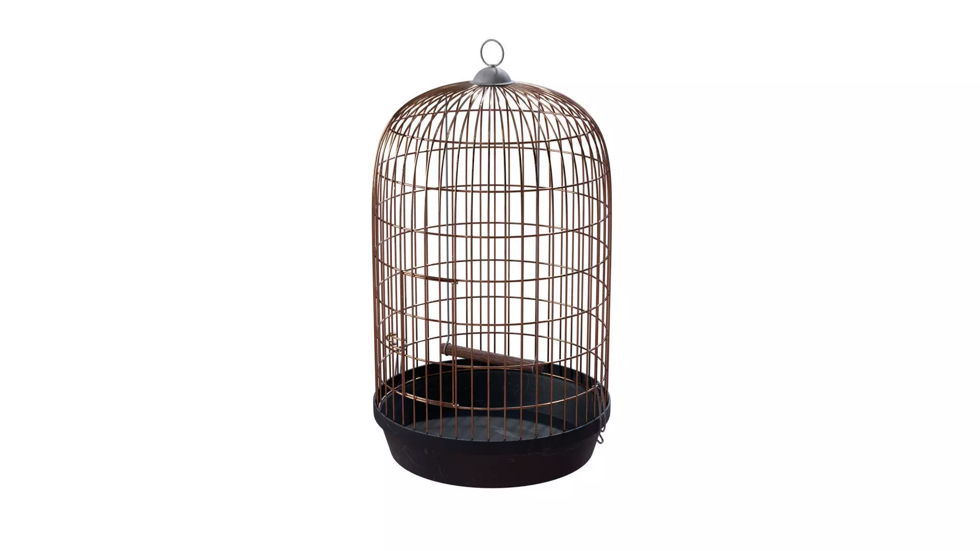 Birdcage bird cage 3D model_0