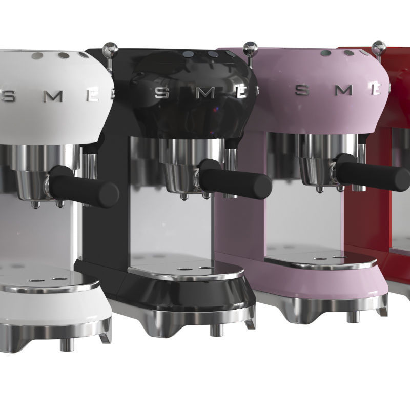 Smeg Coffee Machine 01 3D model_3
