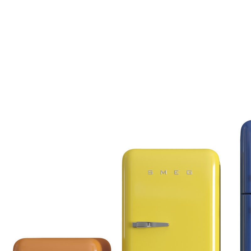 Smeg Refrigerators 01 3D model_1