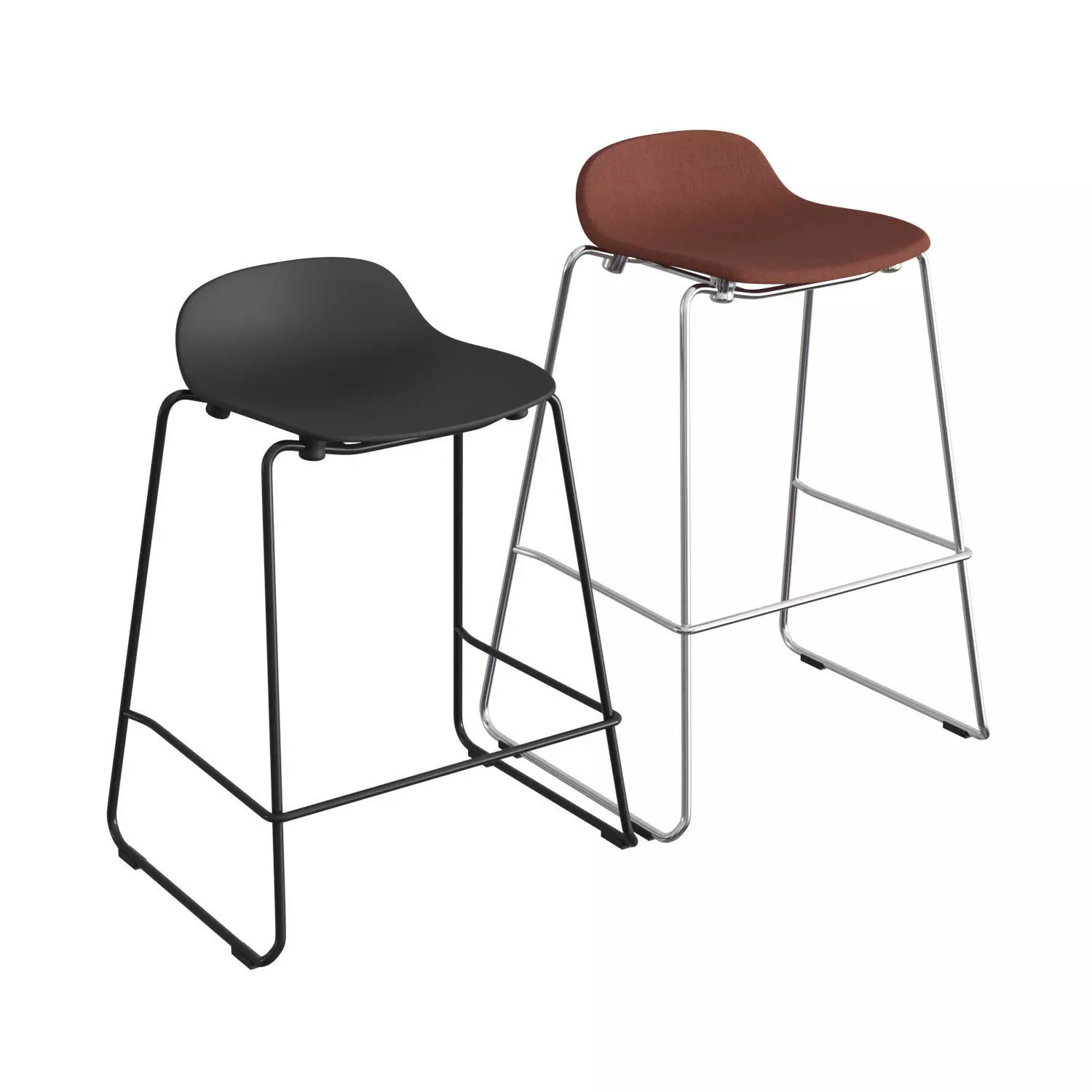 Form Barstool Stacking 3D model_0