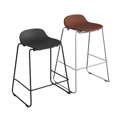 Form Barstool Stacking 3D model