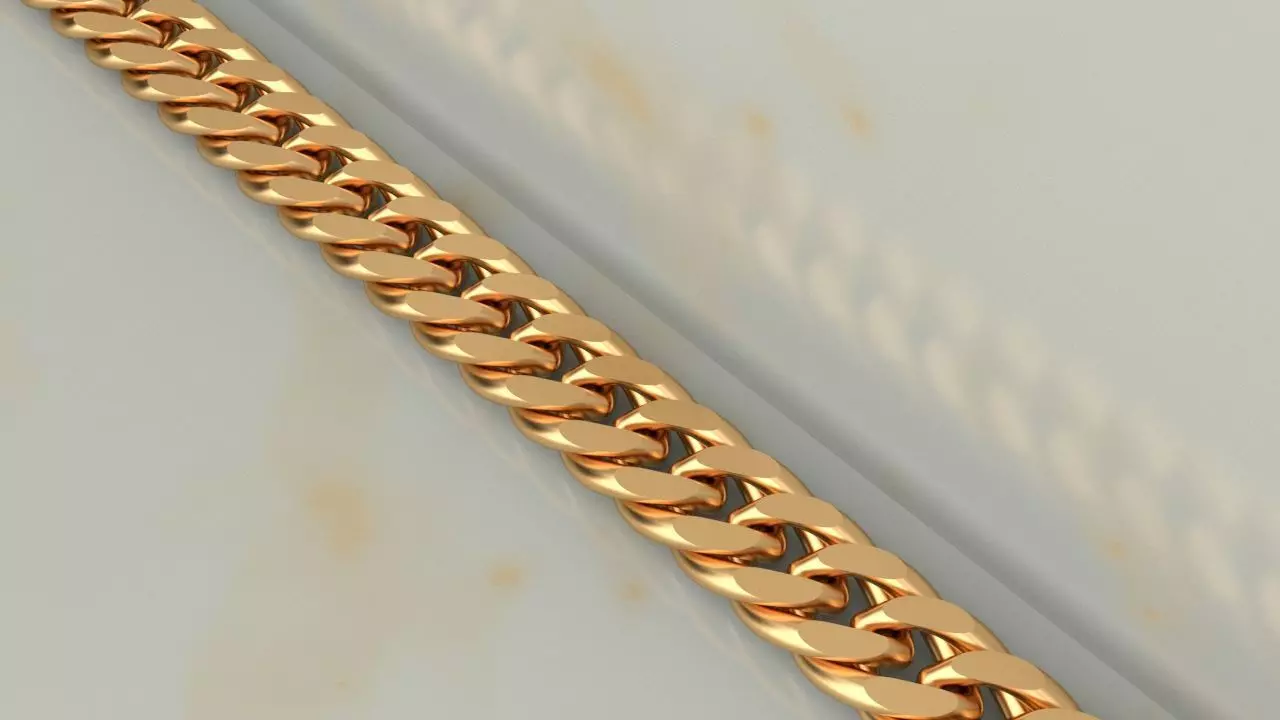 Girovi Miami Cuban Chain link 3D print model