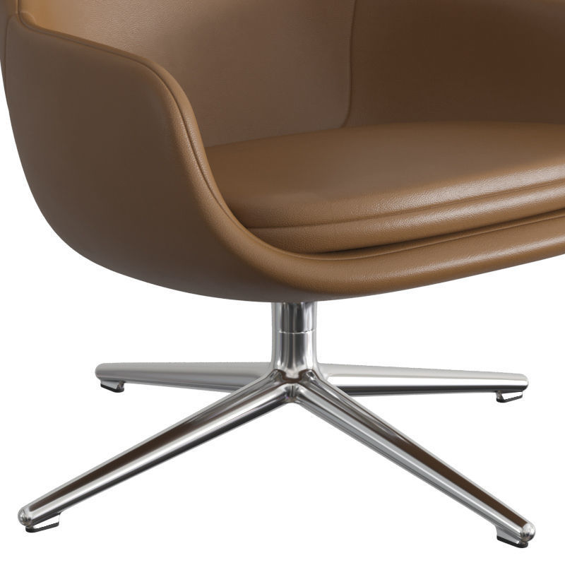 Era Lounge Chair High Swivel 3D model_3