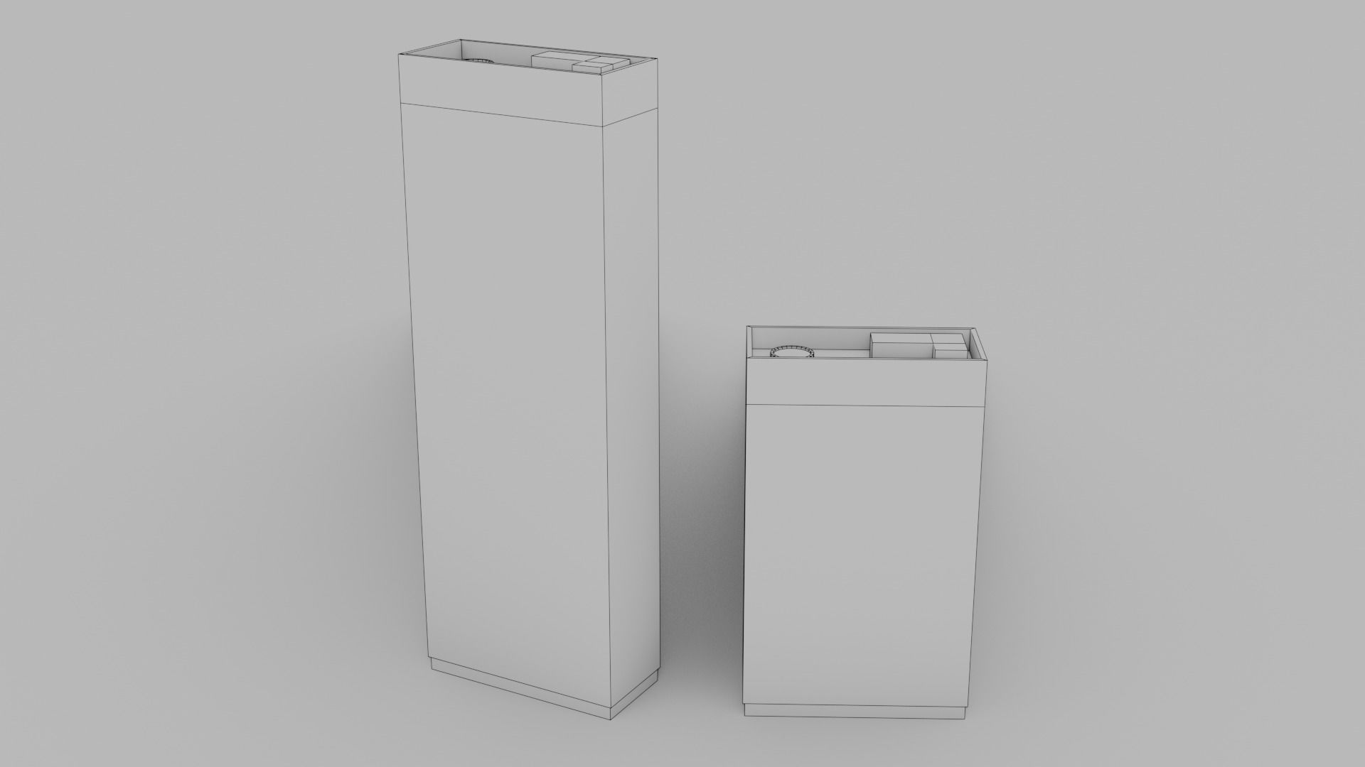 Low Poly Buildings Pack Vol-1 - Game Ready - PBR Low-poly 3D model_15